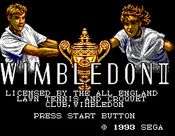 Wimbledon II screenshot 4 for Sega Master System
